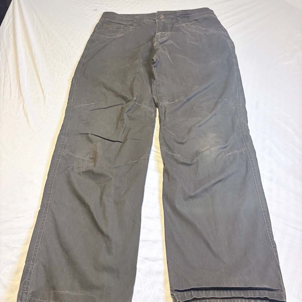 Kuhl Men's Pants 32x30 Gray Cotton Blend Outdoor Hiking